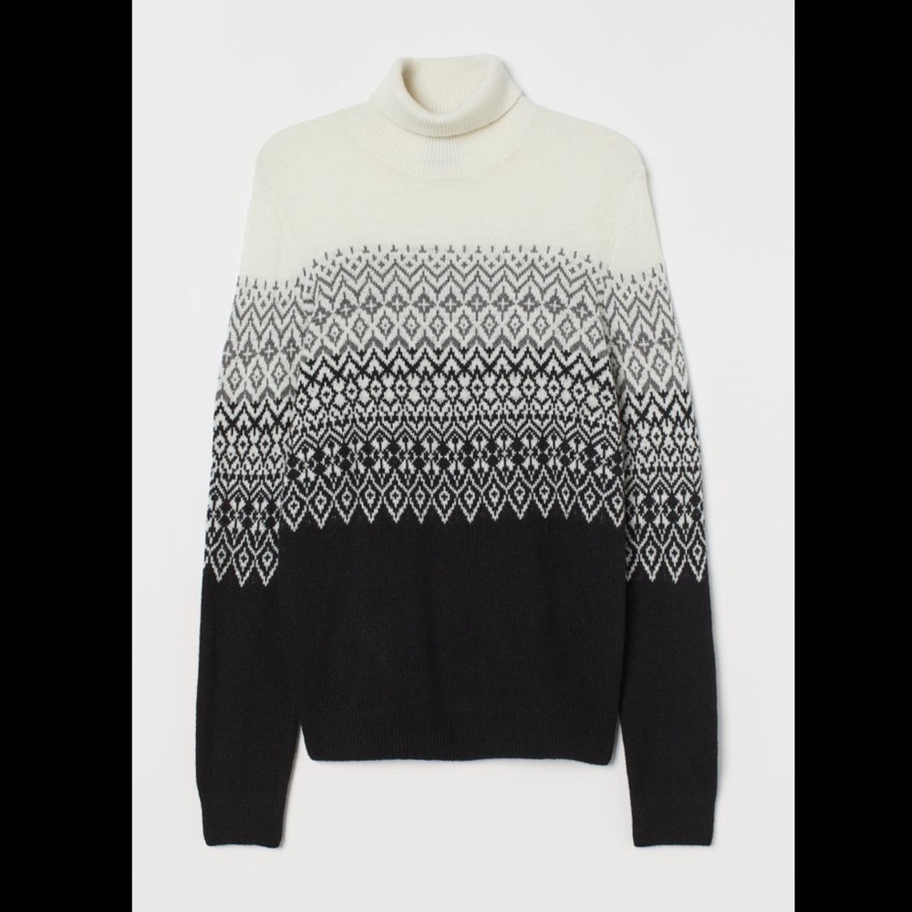 H&M Men’s Knit Turtleneck Sweater